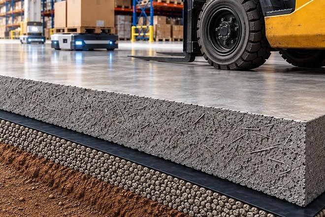 Engineering Approach Concrete Flooring Layers